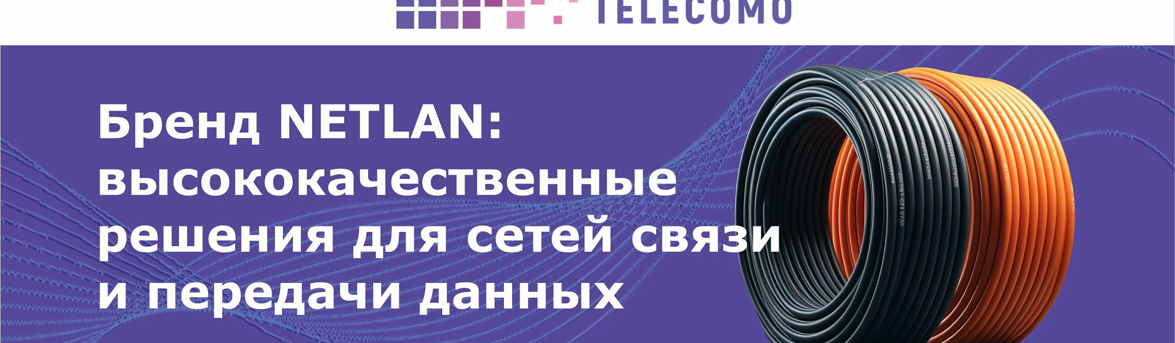 Надёжные и качественные продукты от бренда NETLAN в нашем интернет-магазине telecomo.ru.